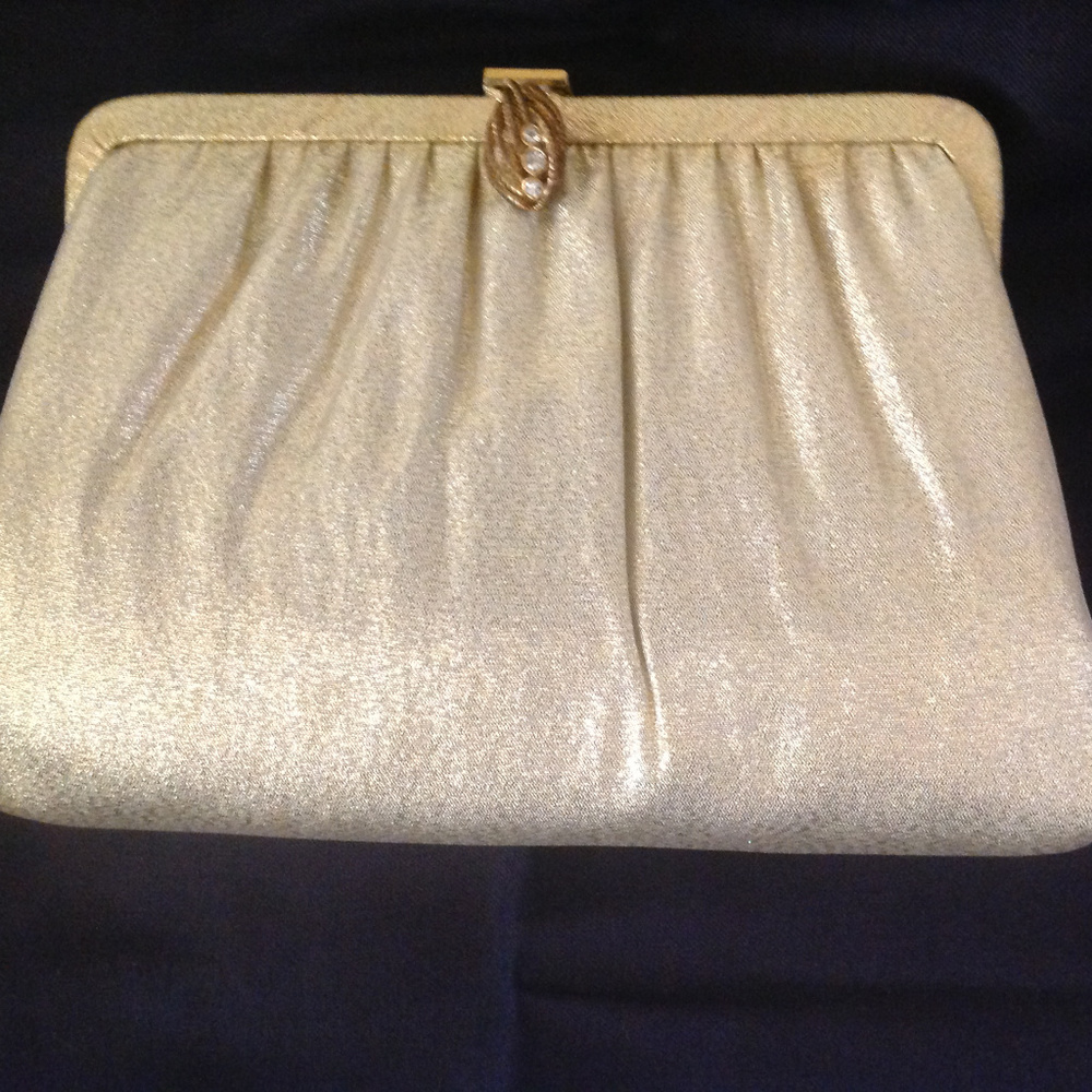 Vintage Gold Clutch Purse